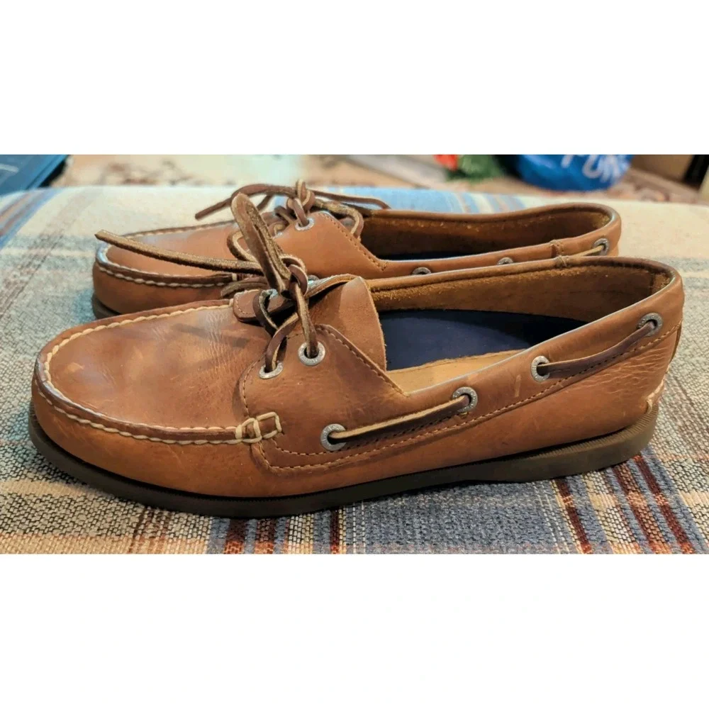 Women's G. H. Bass Boat Shoes Brown Size 9.5 Castoff Vintage